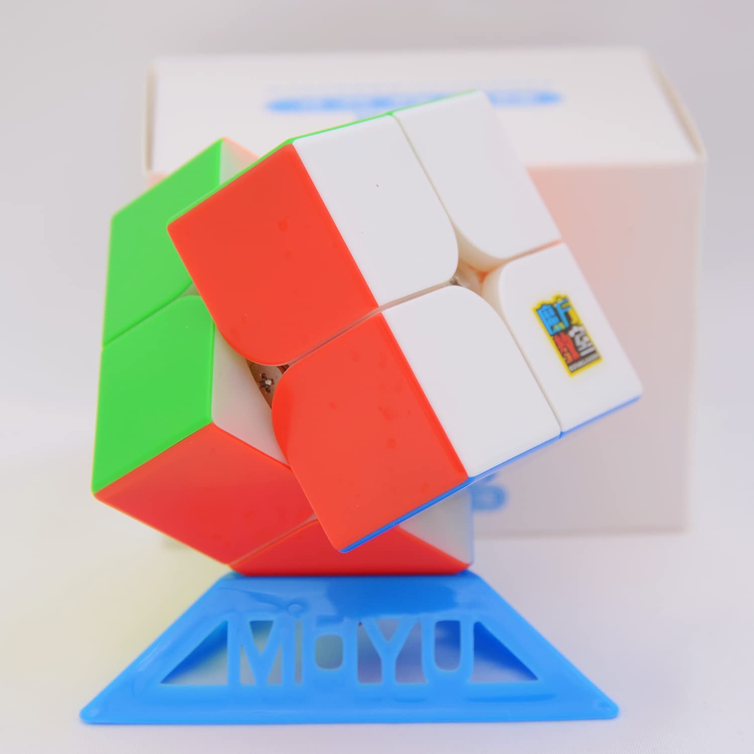 Bukefuno MoYu RS2M 2022 2x2 Magnetic Speed Cube Stickerless Magic
